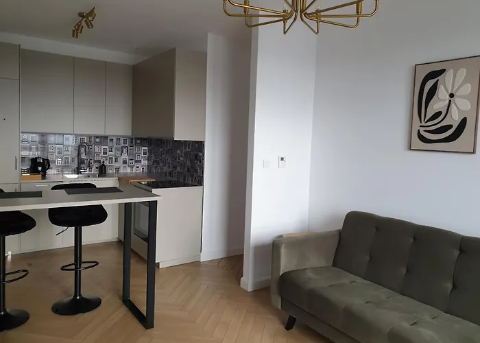 شقة W Centrum Wroclawia Odra Tower فروتسواف